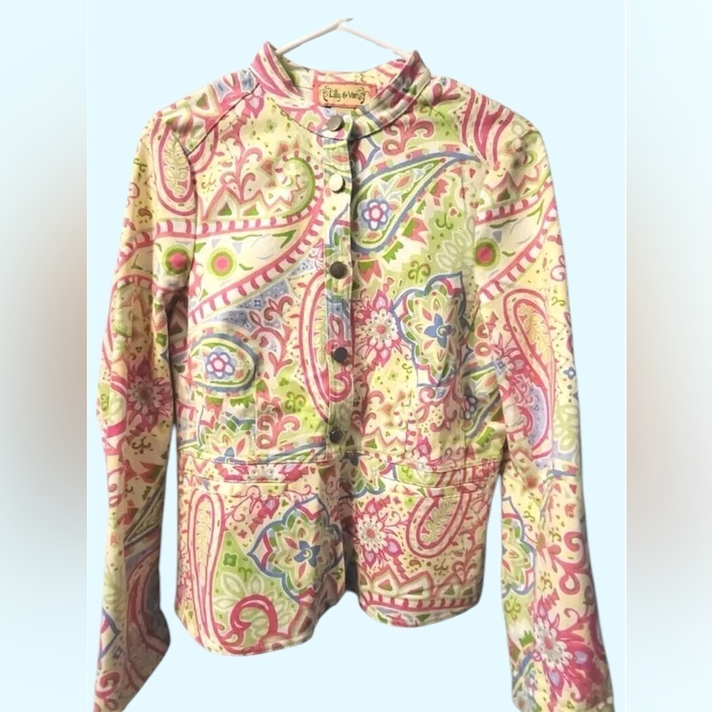 Lilly And Van Size Large Jacket Boho Vibe